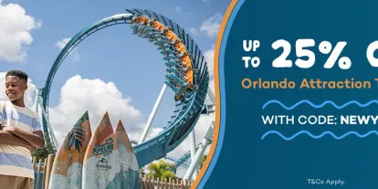 New Year Sale | Up to 25% OFF Orlando Tickets