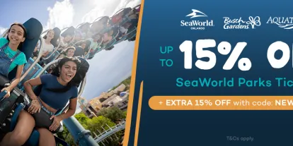 Save 15% on SeaWorld Orlando Tickets