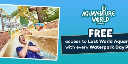 Atlantis Aquaventure World + FREE Lost World Aquarium