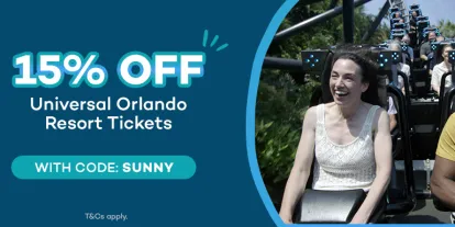 Universal Orlando Ticket Deal with AttractionTickets.com - 15% Off with code SUNNY