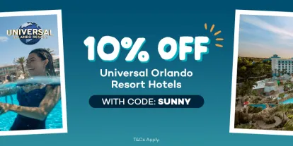 10% OFF Universal Orlando Hotel Packages | Use Code SUNNY