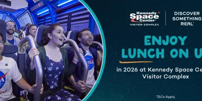 Free Lunch with a Kennedy Space Center Admission Ticket for 2026