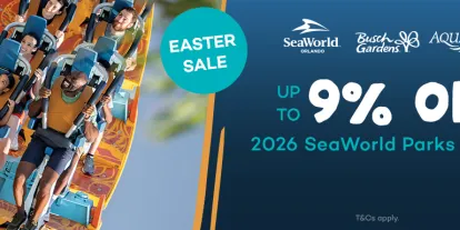 Save up to 9% on SeaWorld Florida Park Tickets