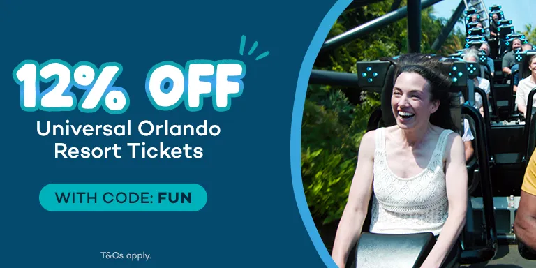 Universal Orlando Ticket Deal - 12% Off with code FUN