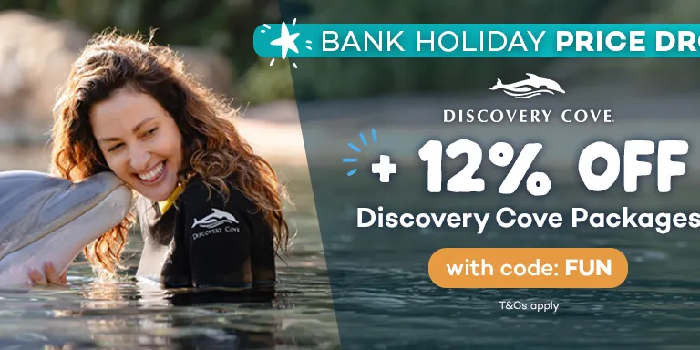 12% Off Discovery Cove Tickets with code FUN