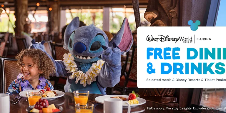 Walt Disney World Free Dining & Drinks in 2027