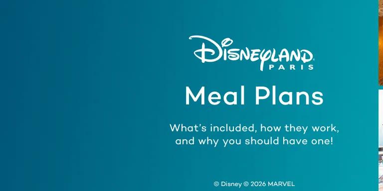 Disneyland Paris Meal Plans