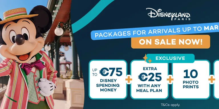 Disneyland Paris New Season Launch Banner
