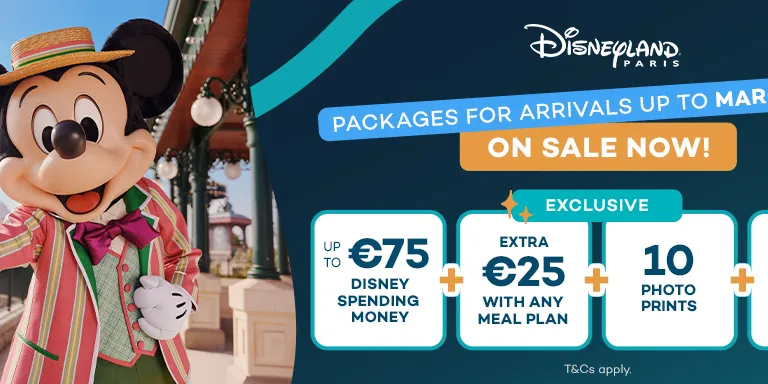 Disneyland Paris launch banner - ie