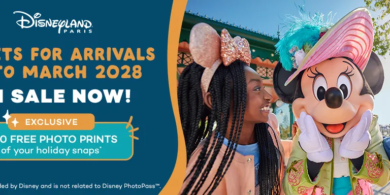 Disneyland Paris Ticket Opening to March 28