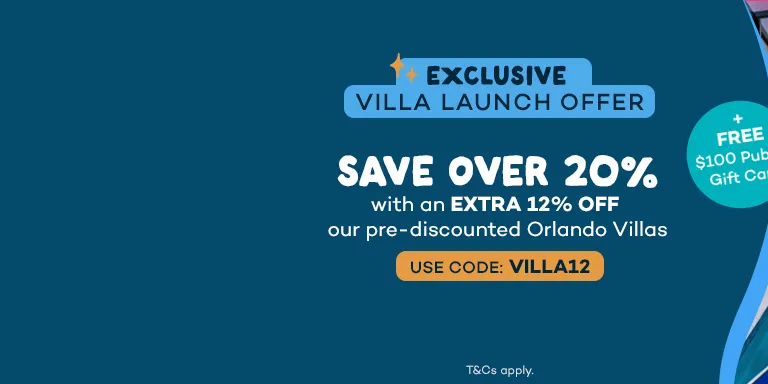 Orlando Villa launch offer - save up to 20%