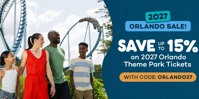 2027 Orlando Ticket Early Booking Offer – Save up to 15%