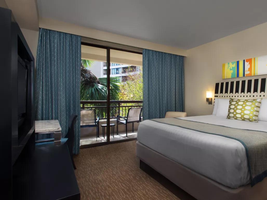 Guest room, Bay Lake Tower at Disney's Contemporary Resort