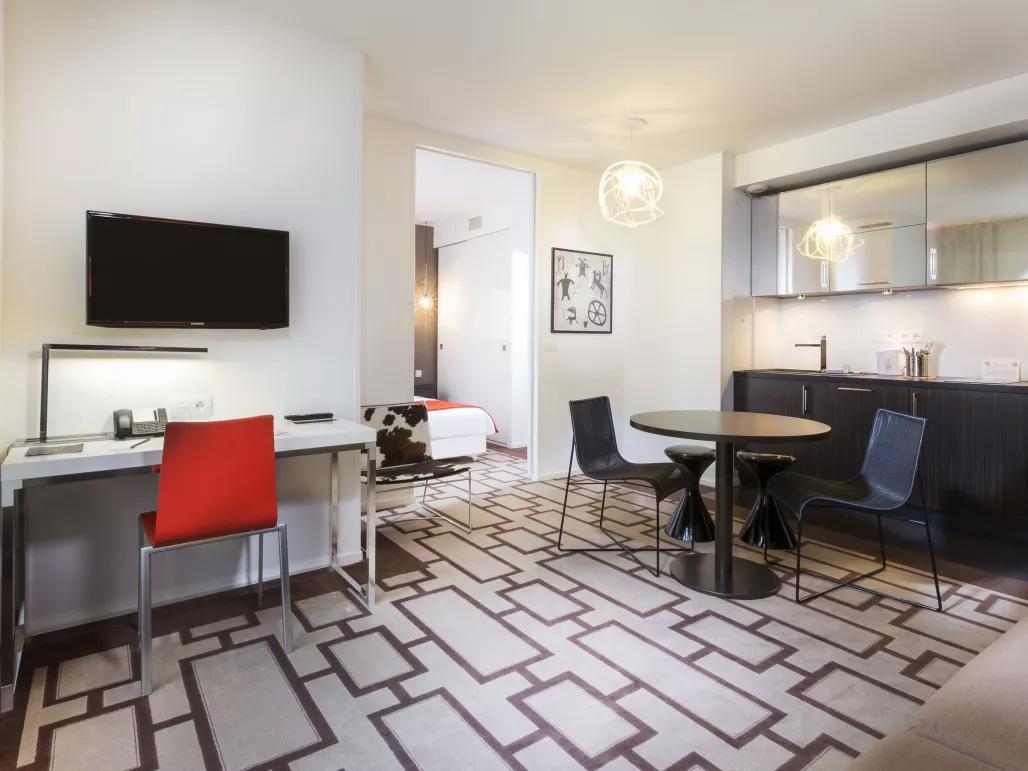 Apartment interior, Aparthotel Adagio Serris Val d'Europe