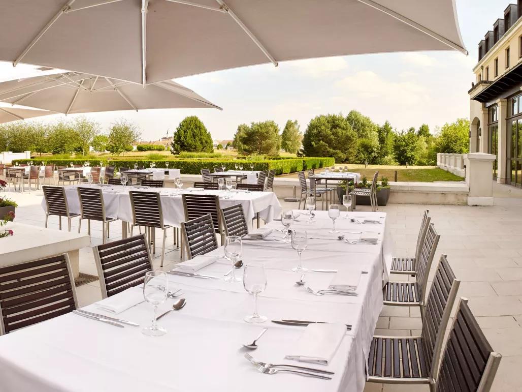 Radisson Blu Hotel Outside Dining