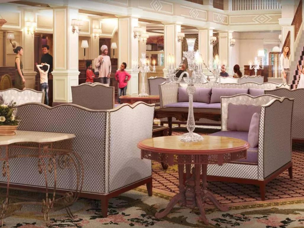 Disneyland Hotel Lobby