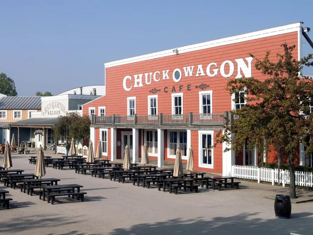 Red Garter Saloon Exterior, Disney Hotel Cheyenne