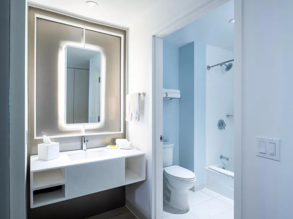 Universal Terra Nova Resort Standard Room Bathroom