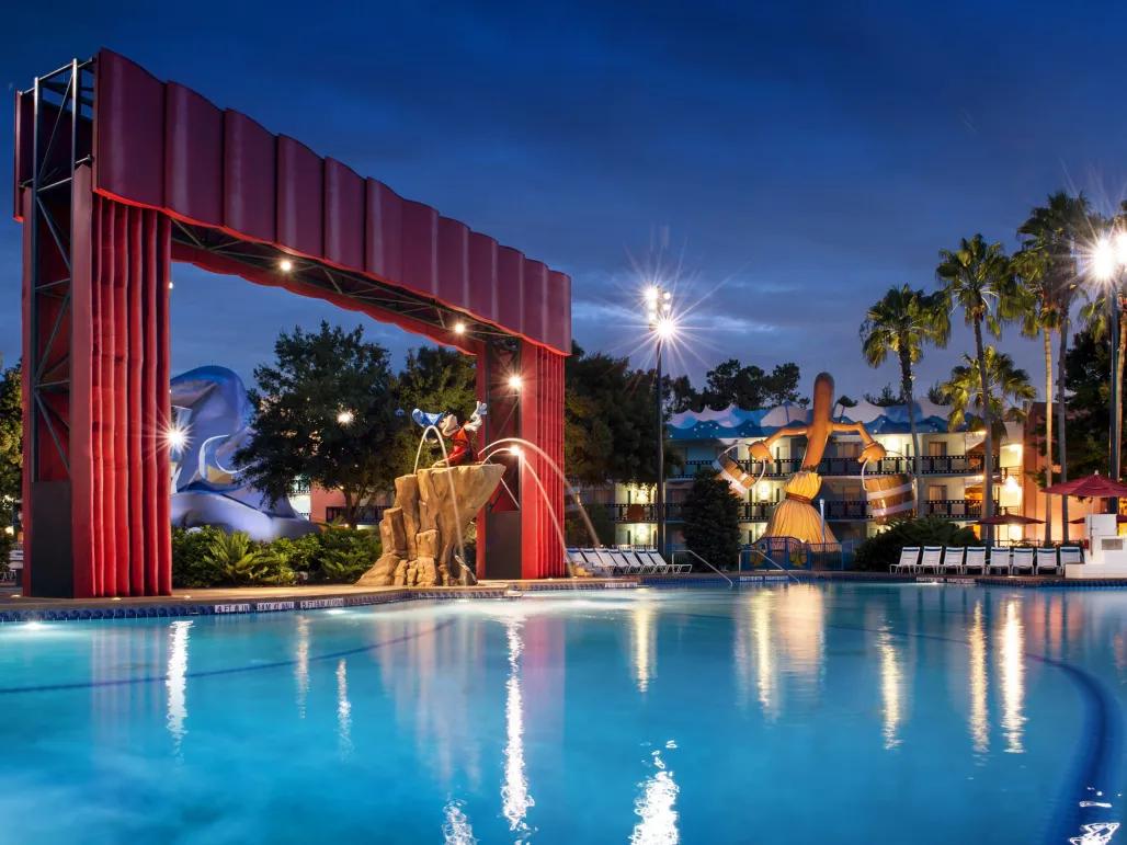 Fantasia Pool, Disney's All-Star Movies Resort