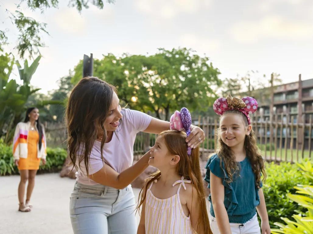 Guests at Disney's Animal Kingdom Lodge