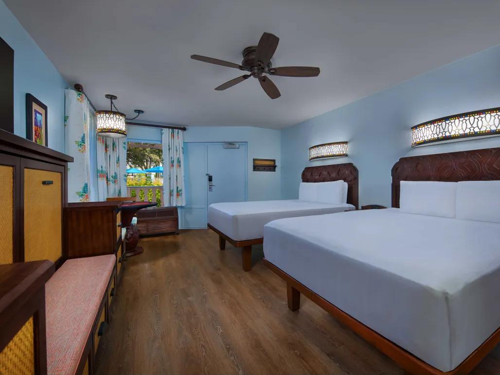 Pool View - 5th Sleeper, Disney's Caribbean Beach Resort