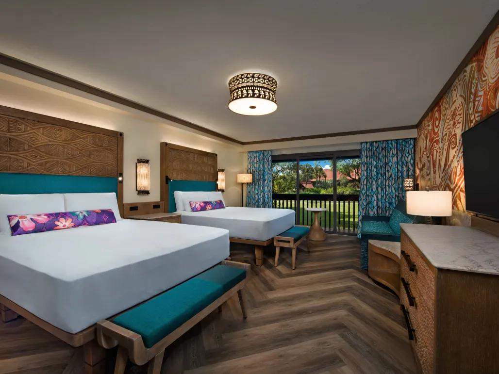 Guest Room, Disney's Polynesian Village Resort