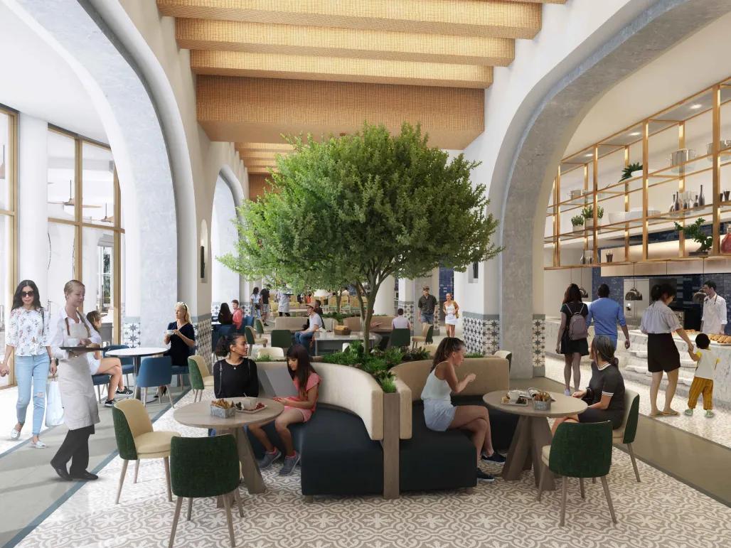 Flora Taverna Lobby Bar at the Universal Helios Grand Hotel