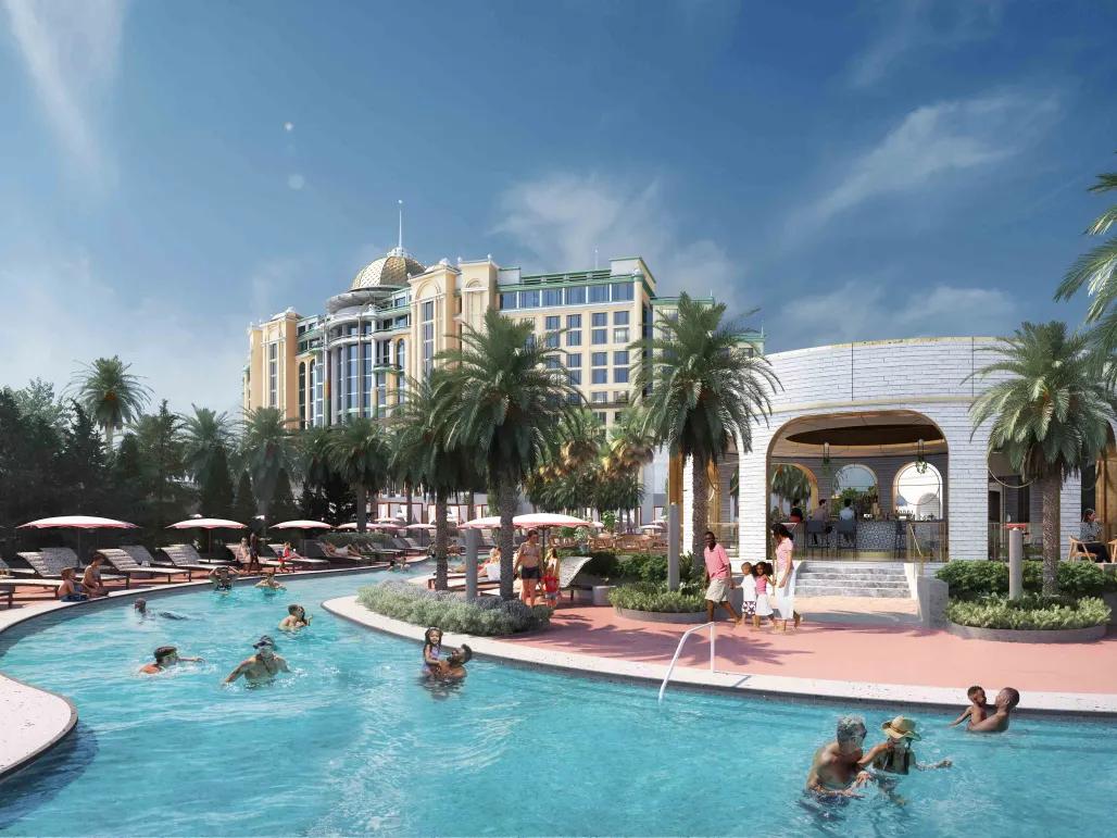 Pool at Universal Helios Grand Hotel