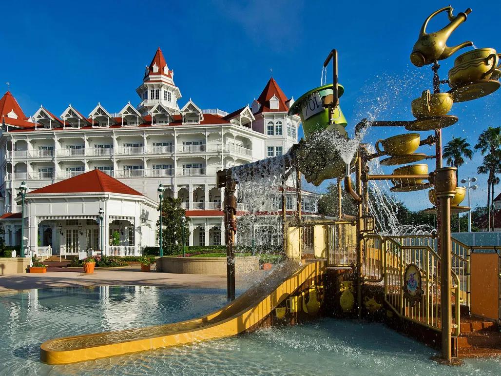 Disney's Grand Floridan Pool and Waterslide