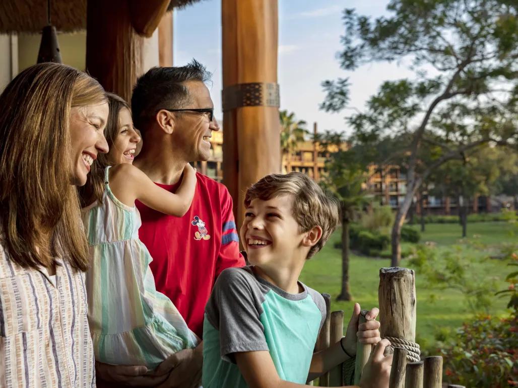 Animal viewing at Animal Kingdom Lodge