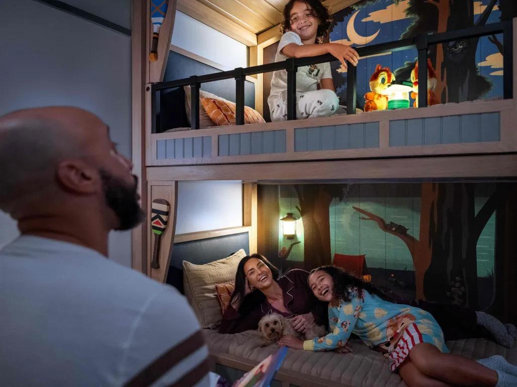 Nighttime at Cabins at Fort Wilderness Nighttime at Cabins at Fort Wilderness