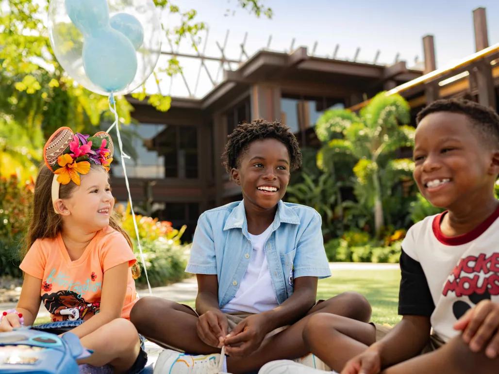 Polynesian Village Resort Exterior Guests