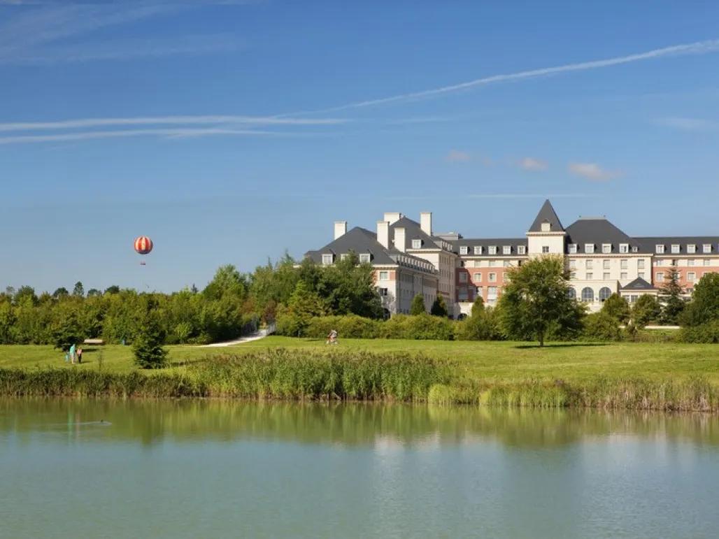 Dream Castle Exterior view of Disneyland Paris