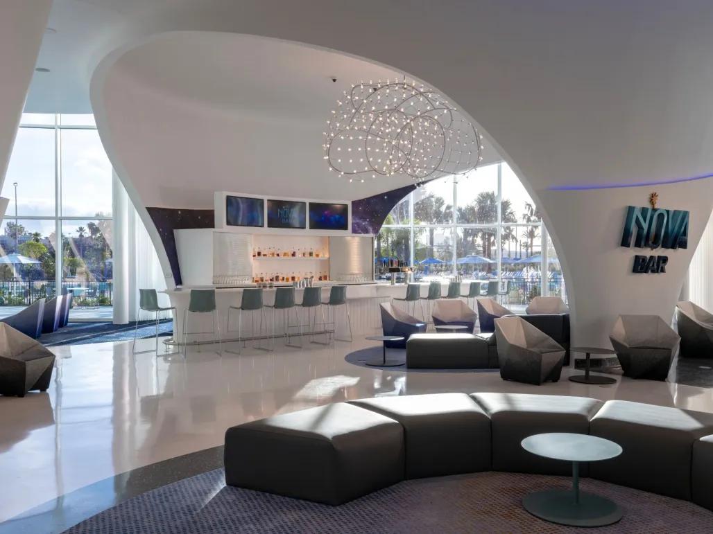 Bar area at Universal Stella Nova Resort