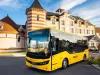 Staycity Paris Marne La Vallee Disneyland Paris shuttle bus in front of the Aparthotel