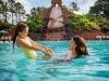 Guests at Disney's Coronado Springs Resort Pools