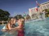 Guests at Disney's Contemporary Resort Pool