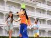 Guests with Goofy at Disney's Grand Floridian Resort & Spa