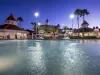 Disney's Grand Floridan Pool at Night