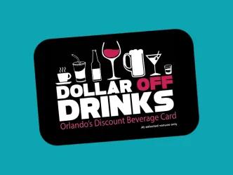 Free Orlando Dollar off Drinks Card with all AttractionTickets.com Orlando Bookings Free Orlando Dollar off Drinks Card with all AttractionTickets.com Orlando Bookings