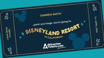 Souvenir Reveal Ticket from AttractionTickets.com