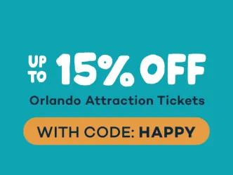 Up to 15% Off Orlando Attraction Tickets with code SUNNY