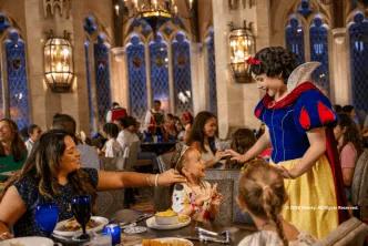 Character Dining at Cinderella's Royal Table