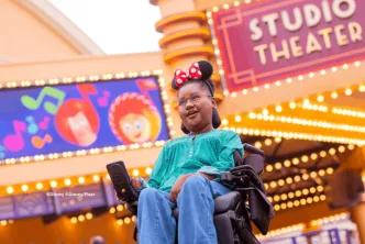 Guest at Production Courtyard, Disney Adventure World