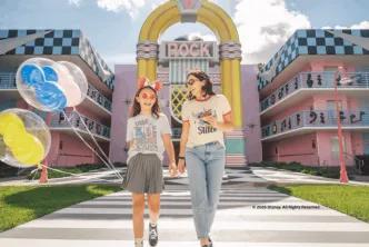 Guests at Disney's All-Star Music Resort