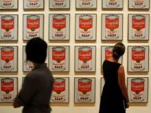 Campbell's Soup Cans by Andy Warhol at the Museum of Modern Art