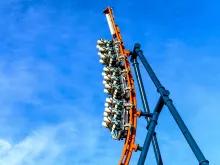 Ice Break Roller Coaster at SeaWorld Orlando