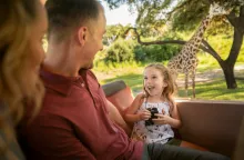 Gäste in Disney's Animal Kingdom auf Kilimanjaro Safaris