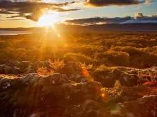 sunset-over-golden-circle-route