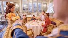 Guests at Disneyland® Hotel with a Disney Princess